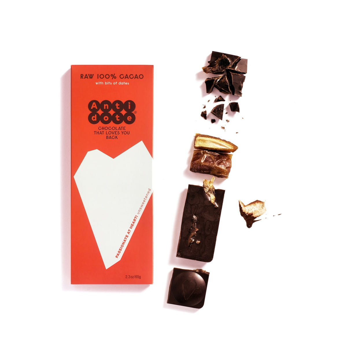 Antidote Antidote Chocolate XOCHI: RAW 100% CACAO + DATES