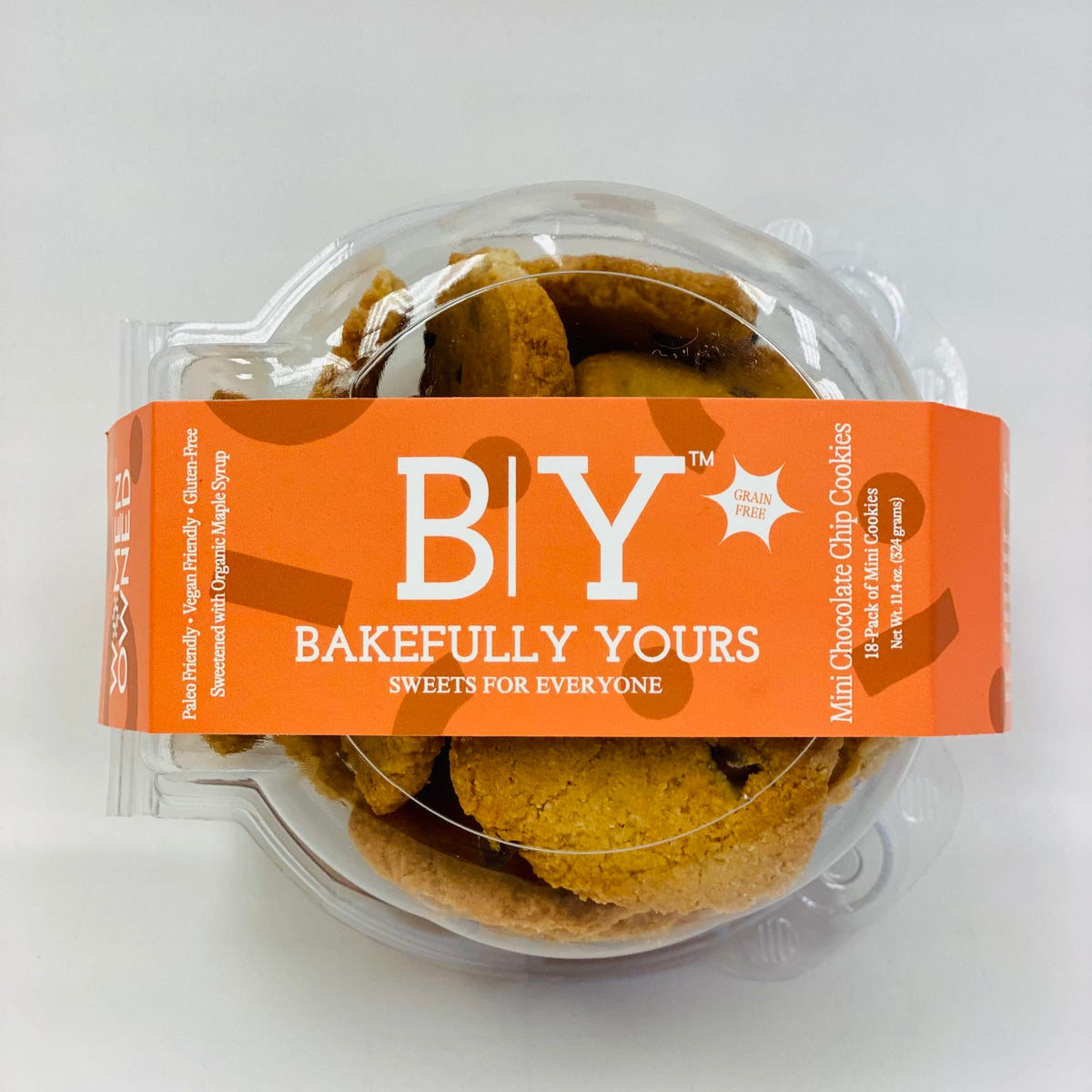 Bakefully Yours 18pk Mini Chocolate Chip Cookies