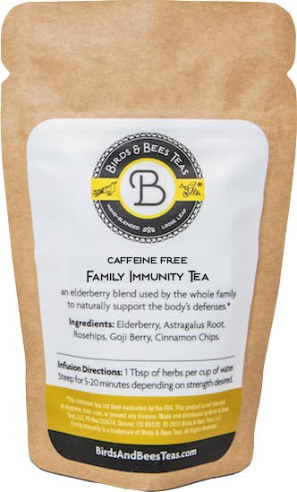 Birds & Bees Teas Family Immunity Tea