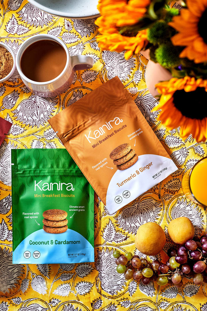 Kanira Breakfast Biscuits - Healthy, High Fiber Snacks KNCC