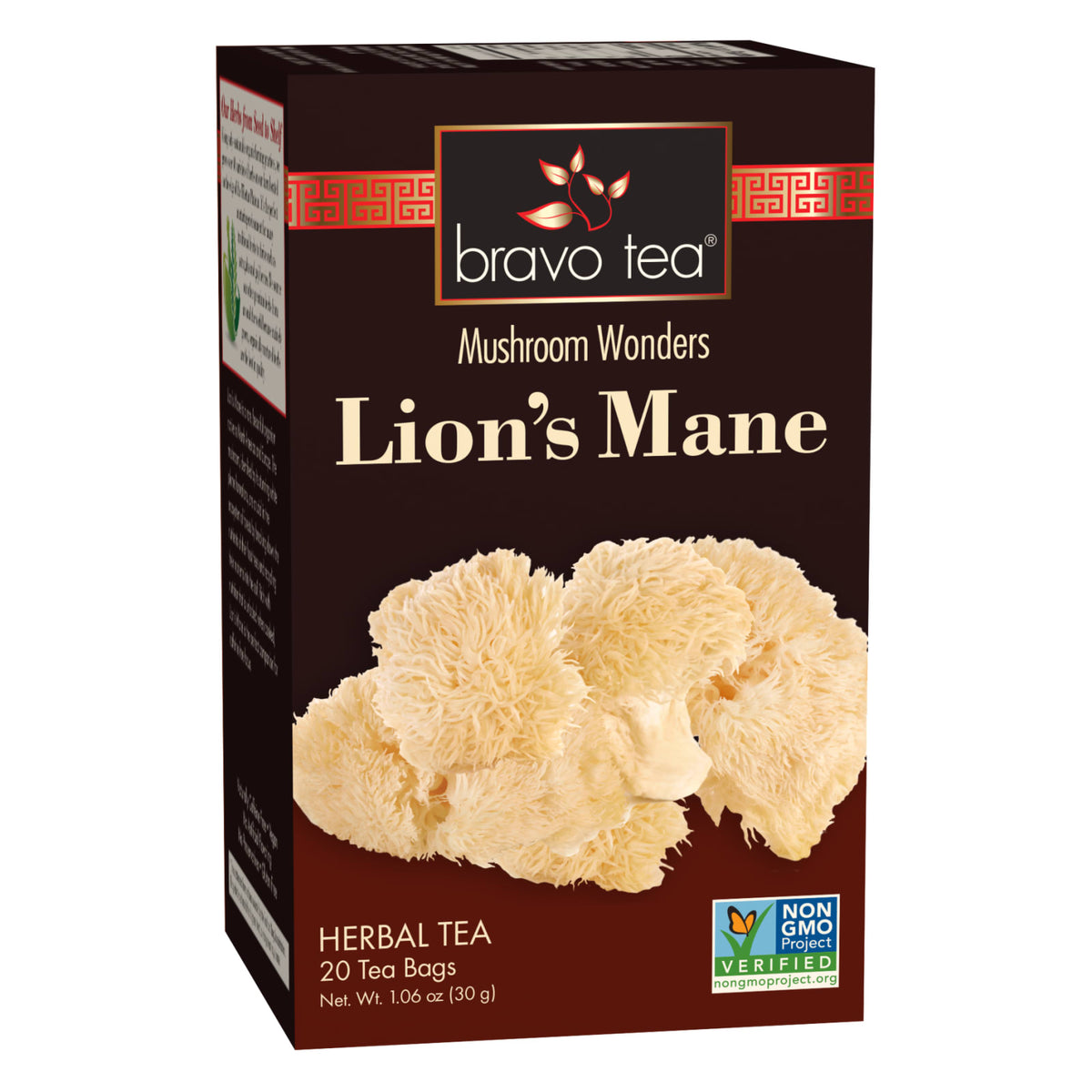 Bravo Teas & Herbs Lion's Mane Mushroom Herbal Tea