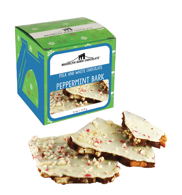 Brooklyn Born Chocolate Cube - Peppermint Bark