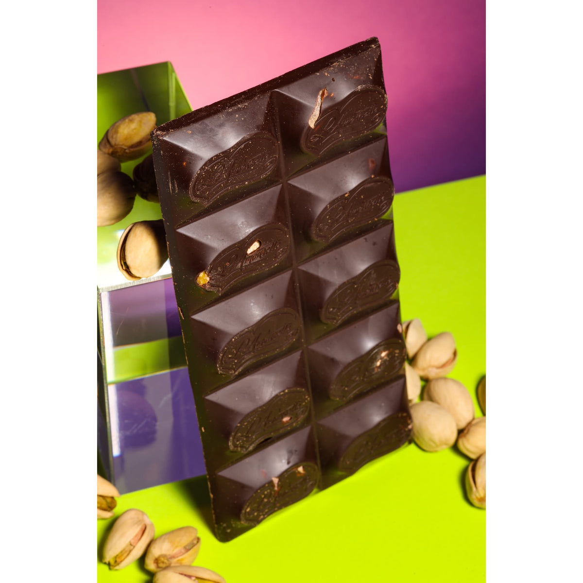 72% Dark Chocolate with Salted Pistachios 854644003046
