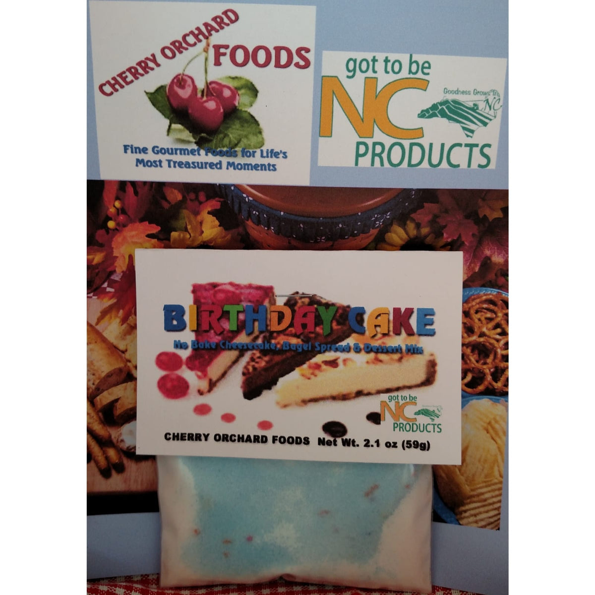 Cherry Orchard Foods Birthday Cake Dessert Mix