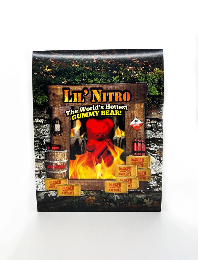 Lil' Nitro The World's Hottest Gummy Bear