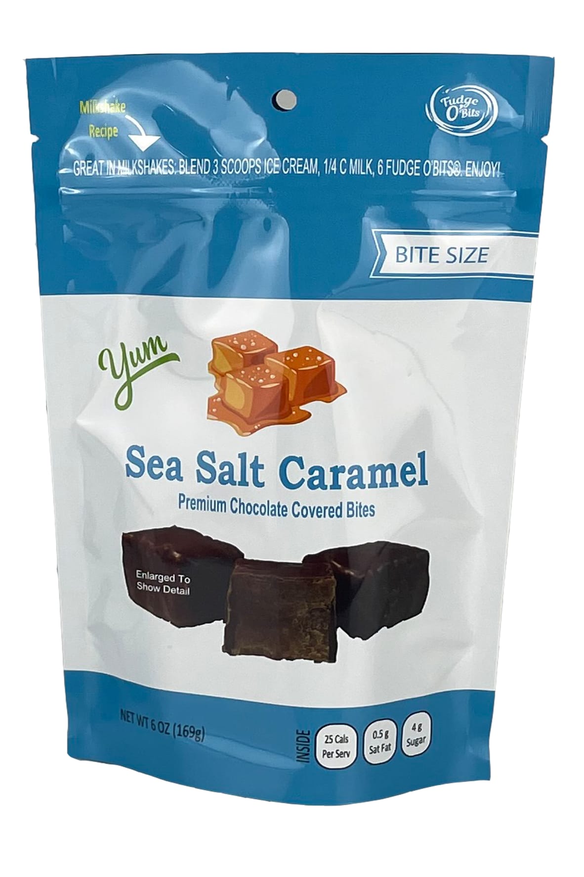 Diamond K Sweets Sea Salt Caramel Fudge O'Bits®