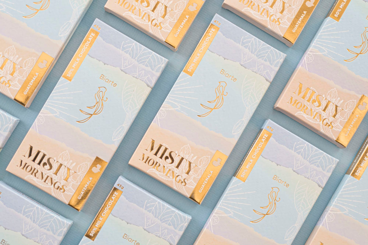 Misty Mornings 50% Cacao Milk Chocolate