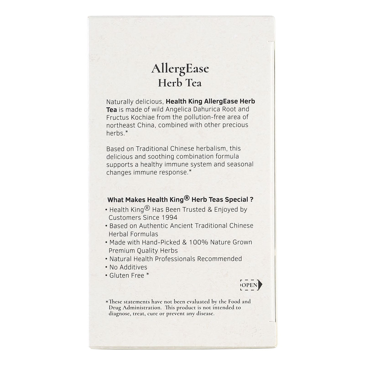 AllergEase Herb Tea