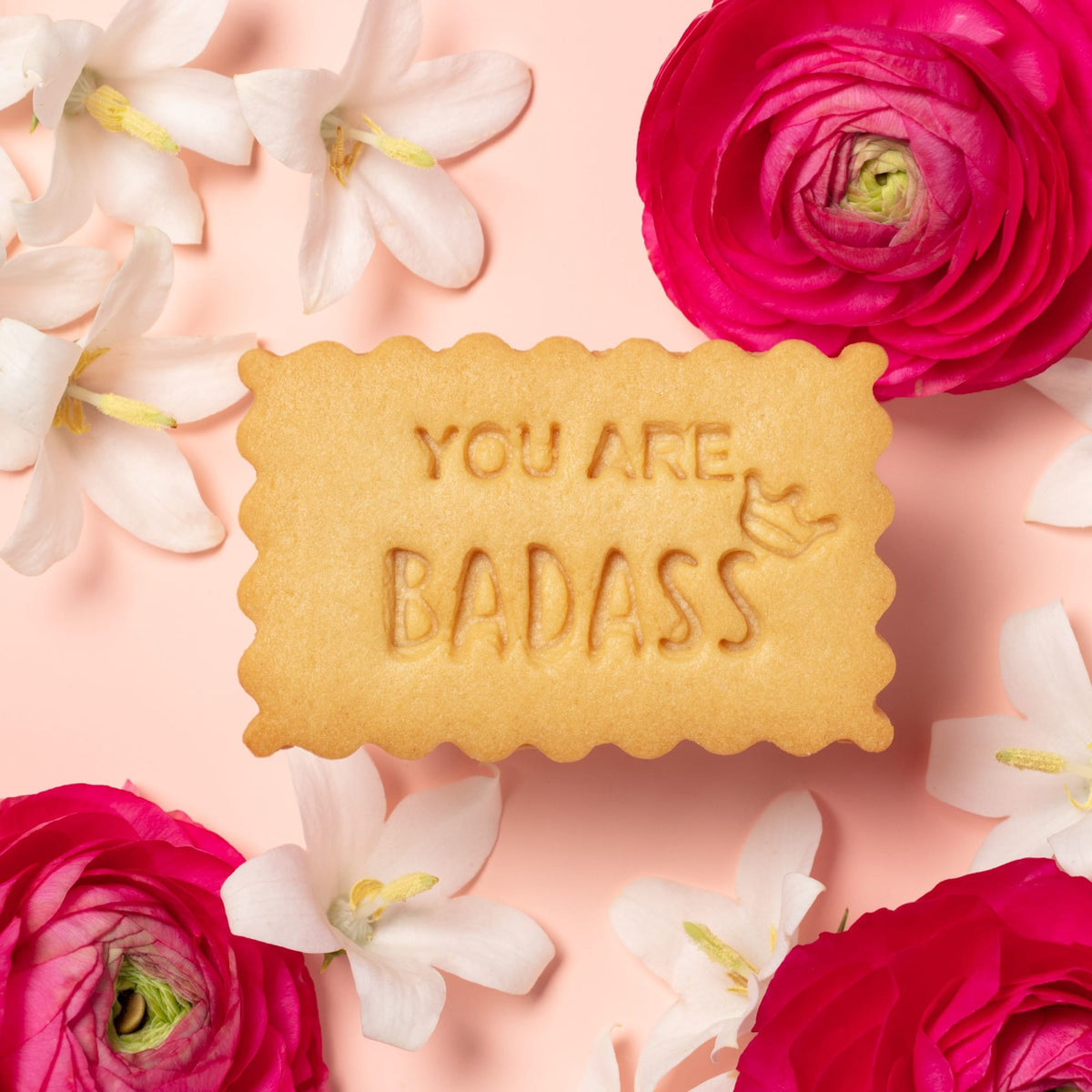 You Are Badass Mini Cookie Box, 4 cookies