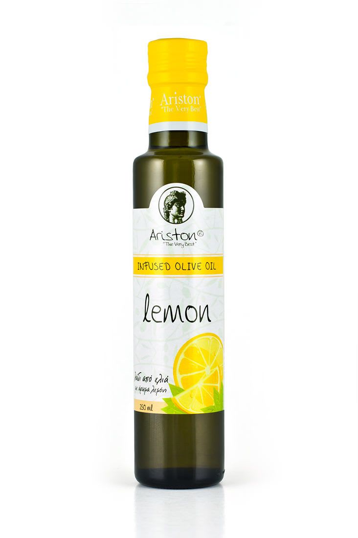 Ariston Specialties citrus infused olive oil, 250 ml bottle