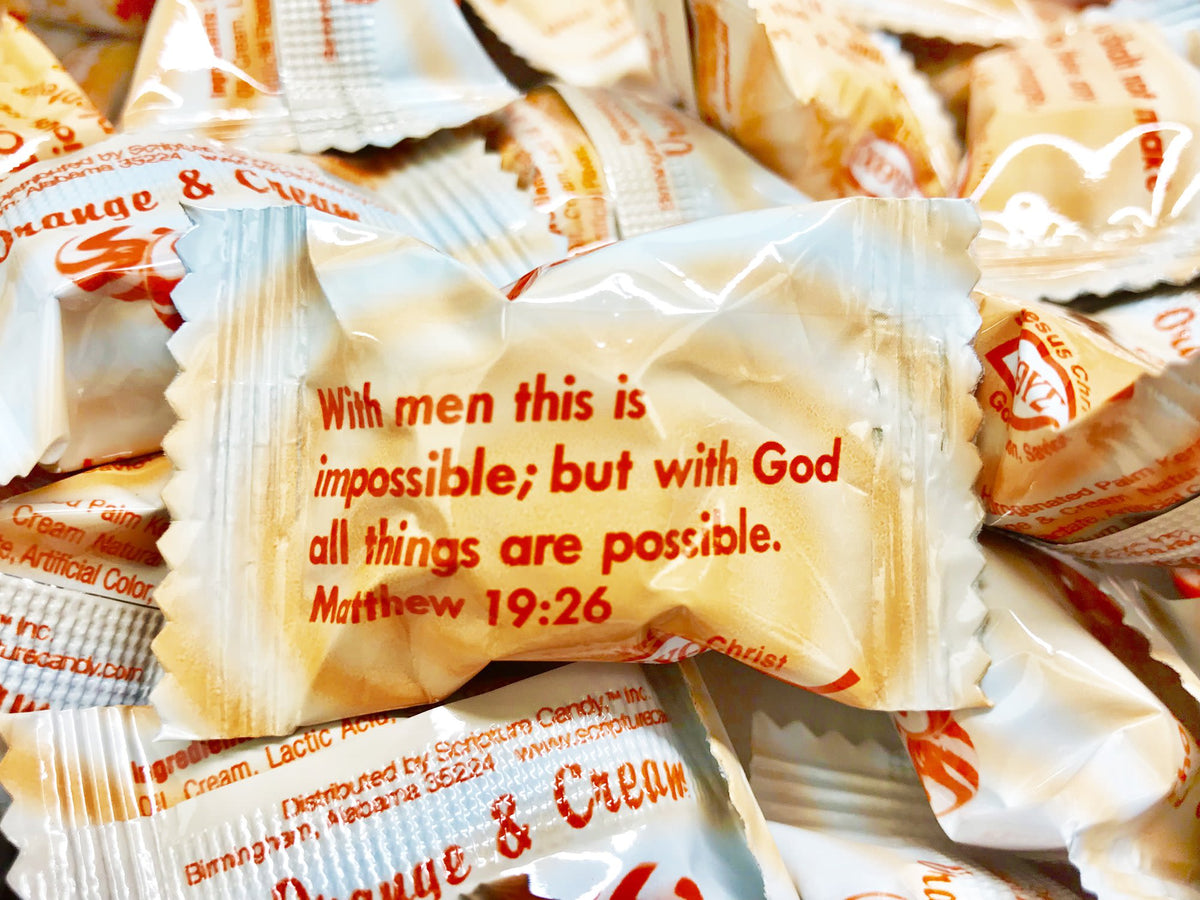 Orange & Cream 5.5oz Bag, 25 Pieces 641520044756