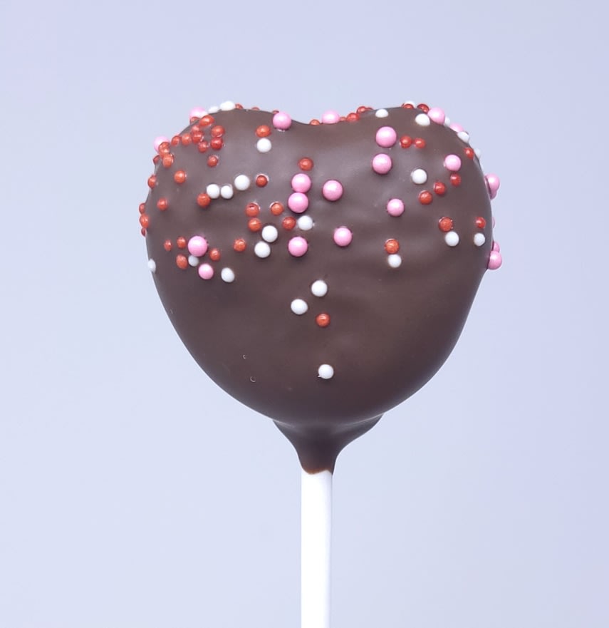 Artisanal Cake Pops | Valentine's Day Heart Shape