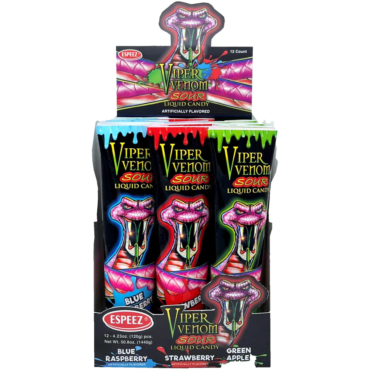 Viper Venom Sour Liquid Candy - 12 Ct.