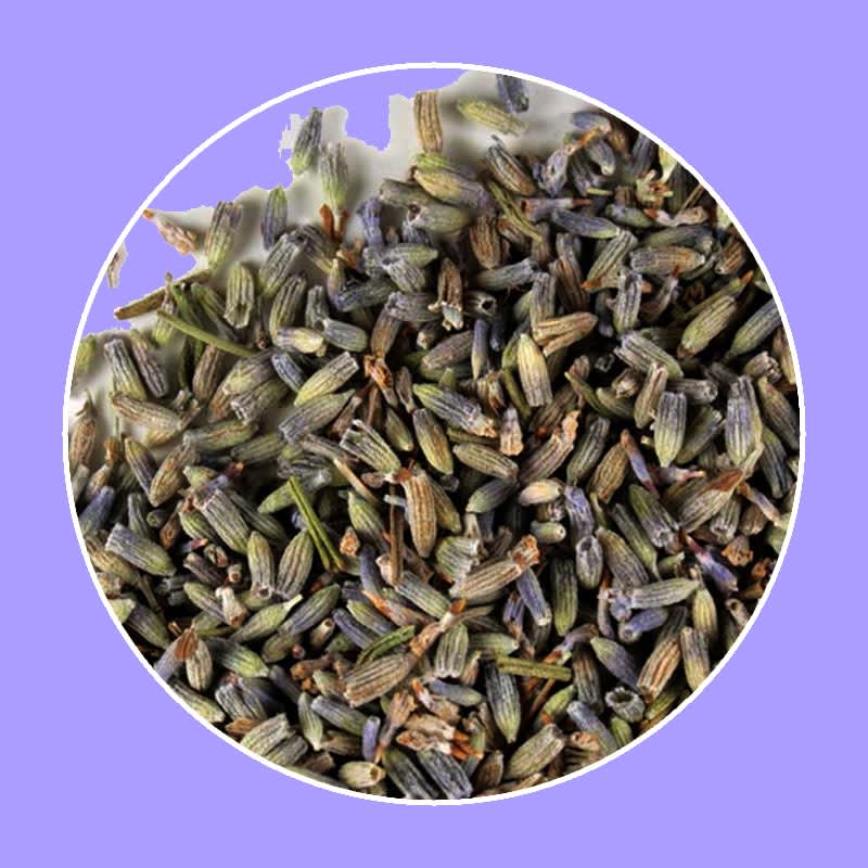 Guga Tea Lavender Flower Tea - Whole Flower - 0.6 oz