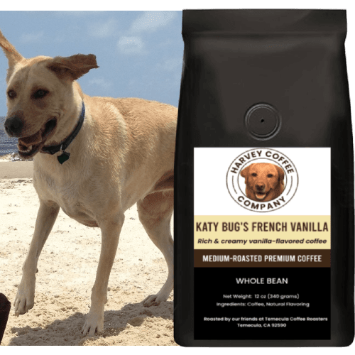 Harvey Coffee Company Katy Bug's French Vanilla Coffee - Whole Bean