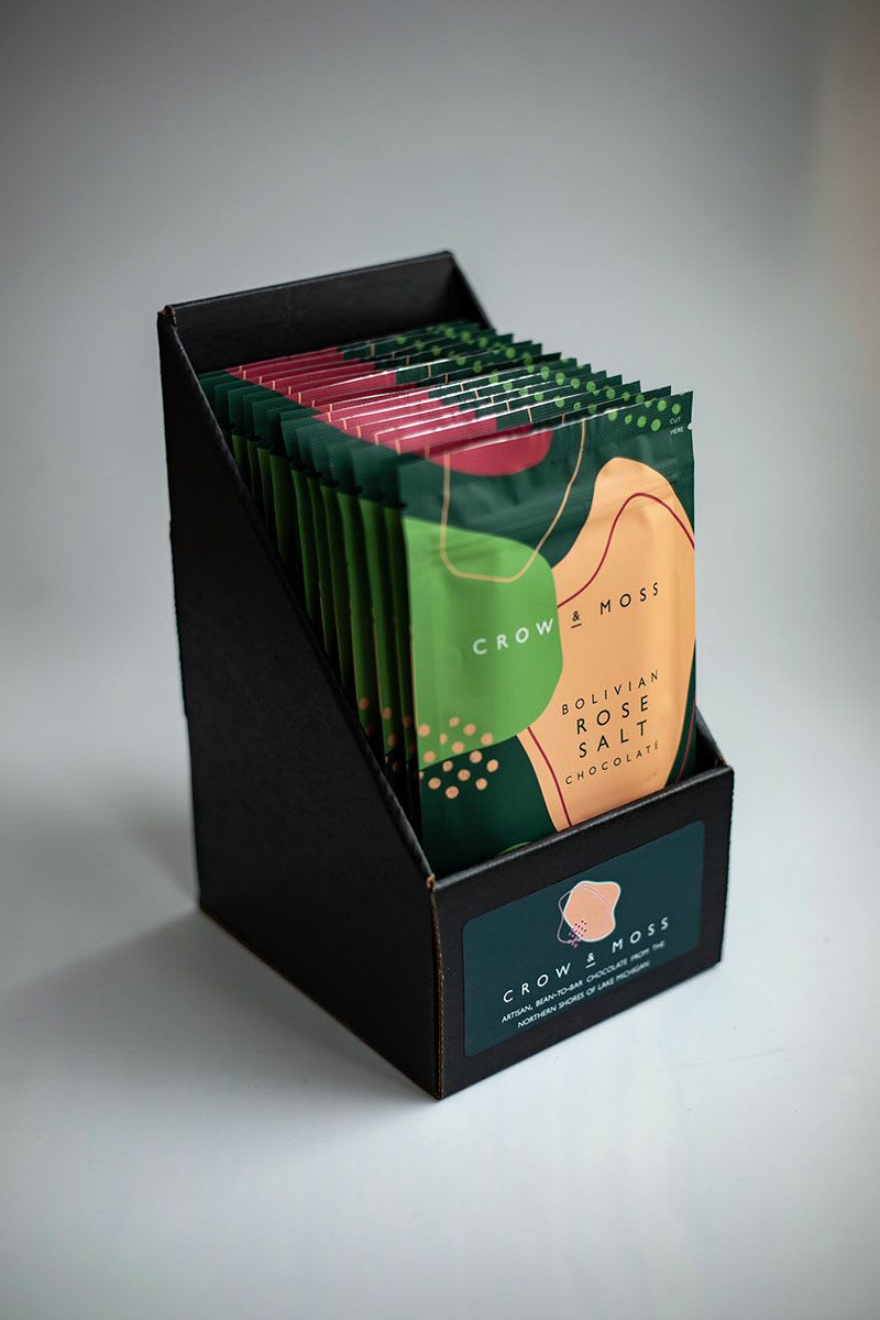 Bolivian Rose Salt 67% Chocolate Bar
