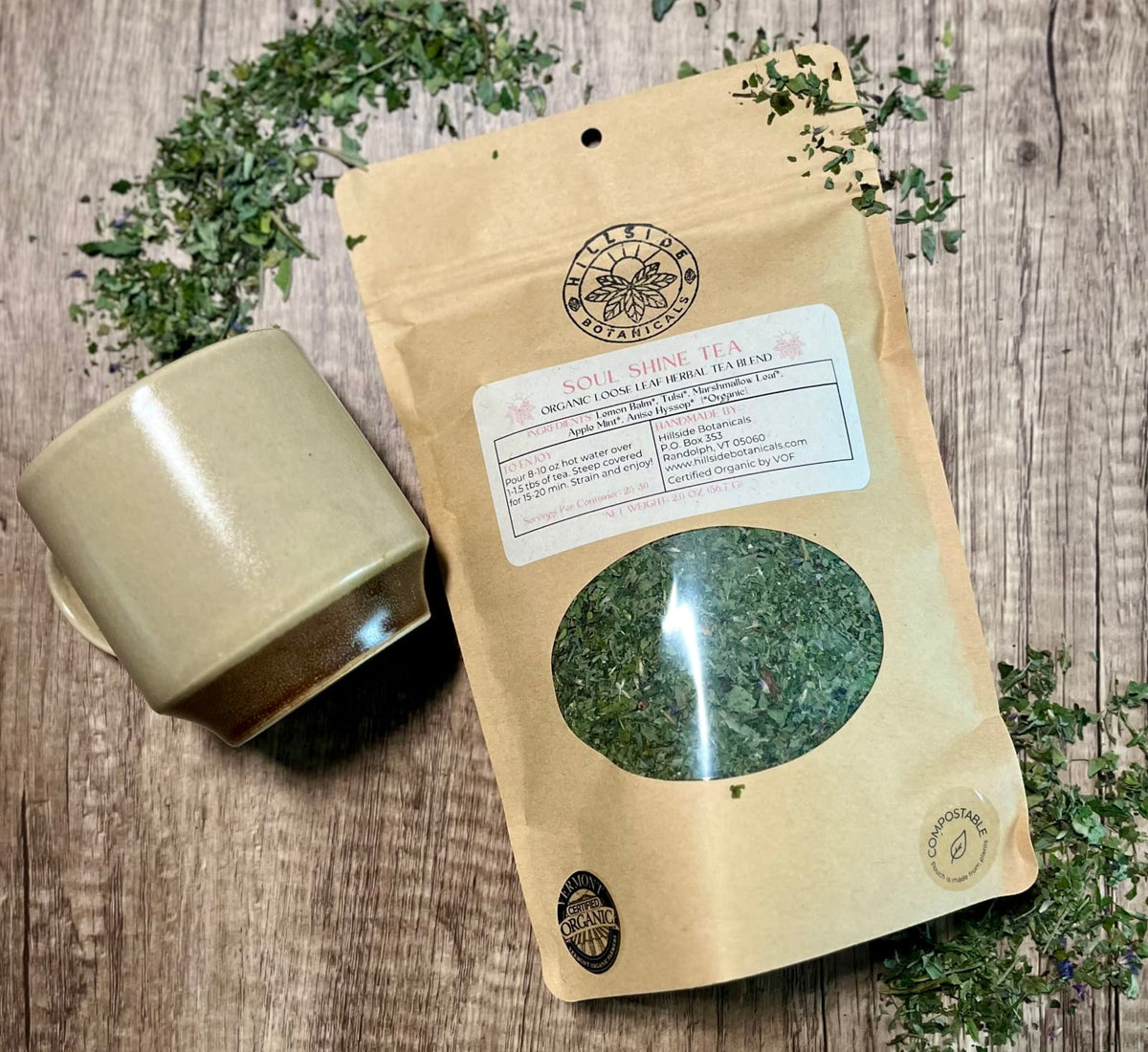 Hillside Botanicals Tea - Soul Shine Tea