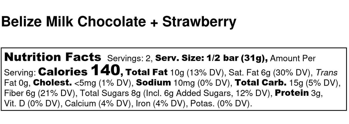 Strawberry Milk Chocolate 850035448144