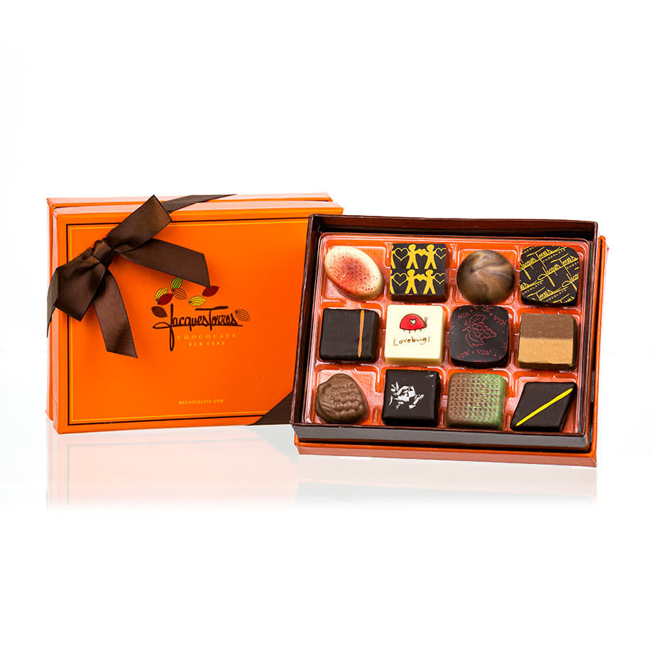 Jacques Torres Chocolate Assorted Kosher Chocolates - 12 pc