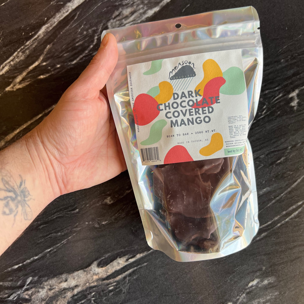 Dark Chocolate Covered Mango 19