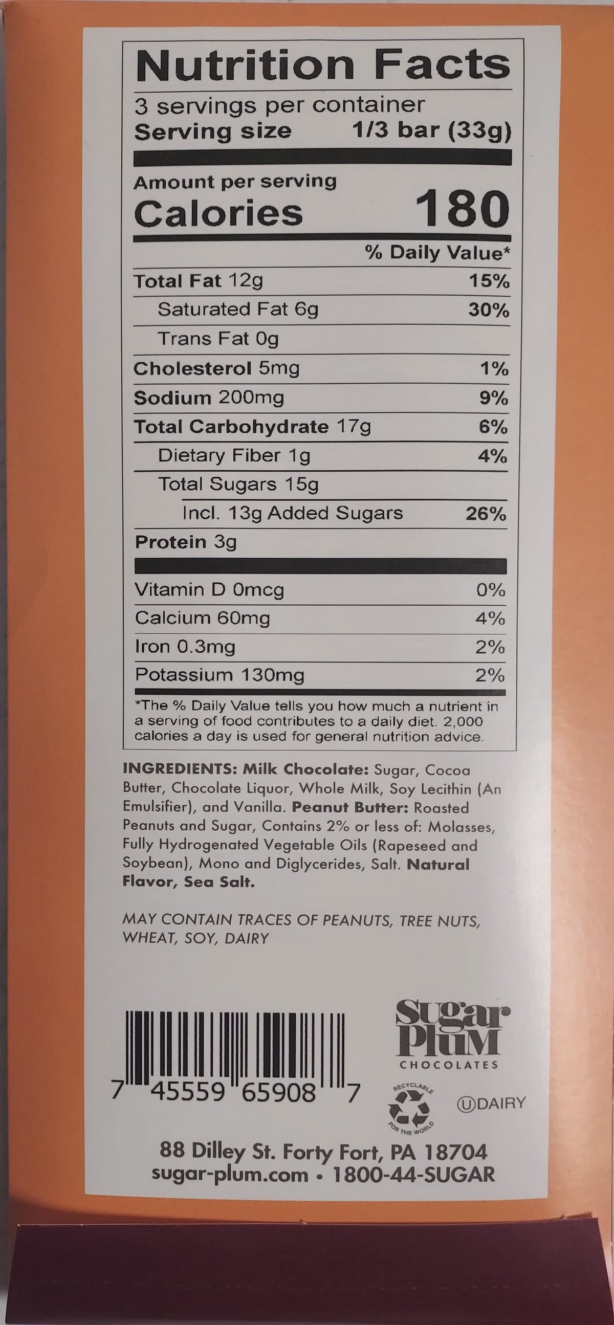Nostalgic Chocolate Bars 90804