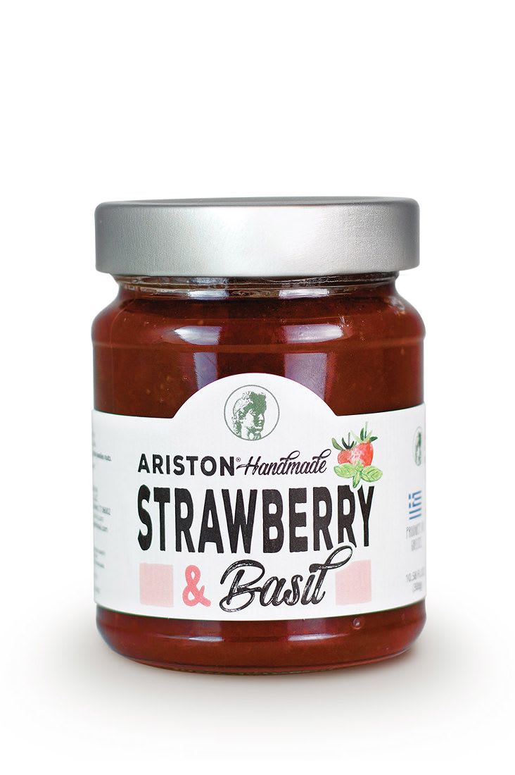 Ariston Specialties Greek preserves and marmalades in glass jars