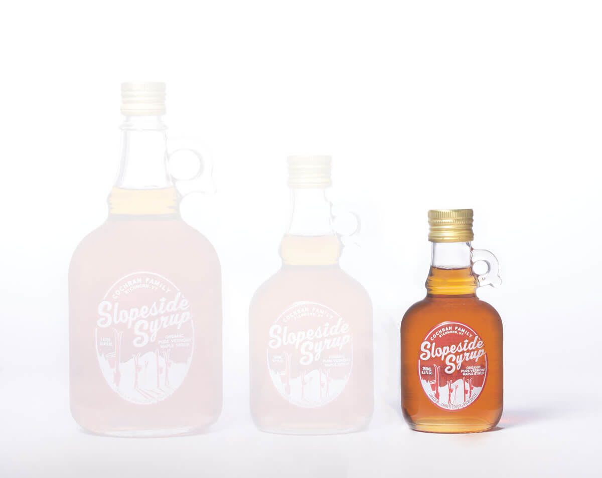 UnTapped Slopeside Organic Grade A Amber Rich Vermont Maple Syrup 250ml
