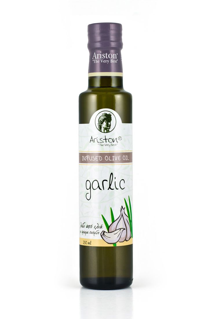 Ariston Specialties herb infused extra virgin olive oil, 250 ml bottle