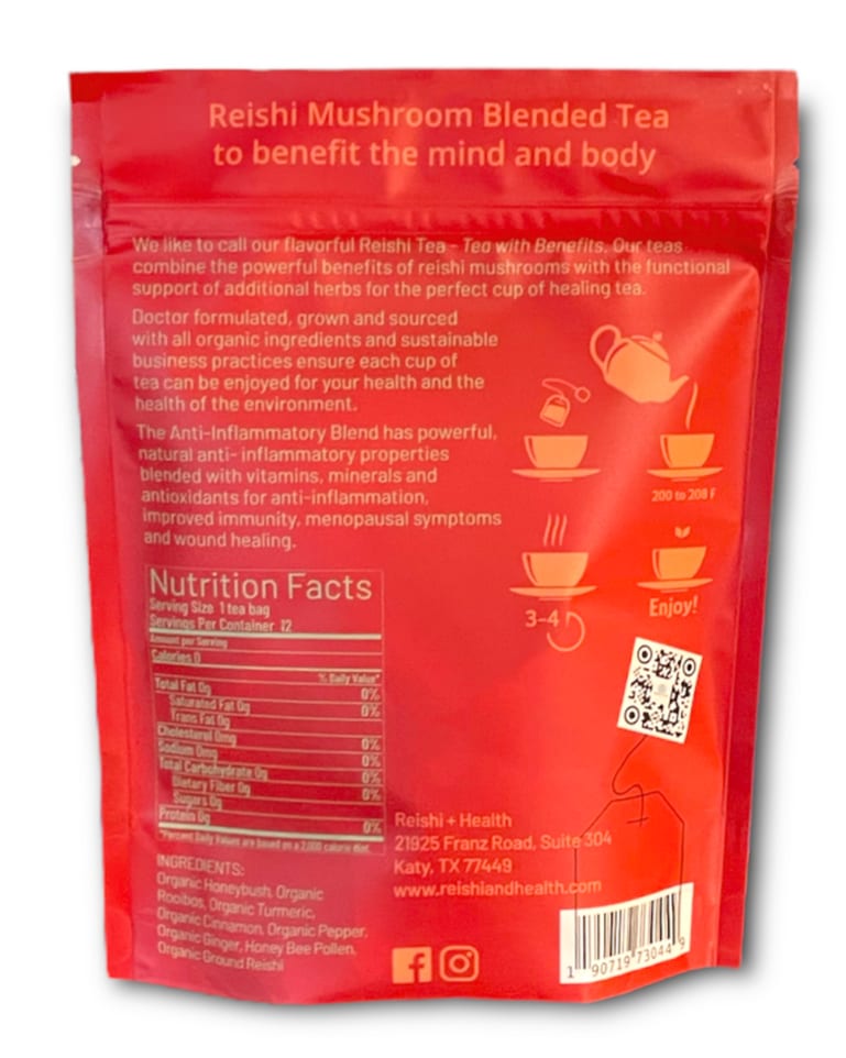 ANTI-INFLAMMATORY Tea with Benefits 190719730043