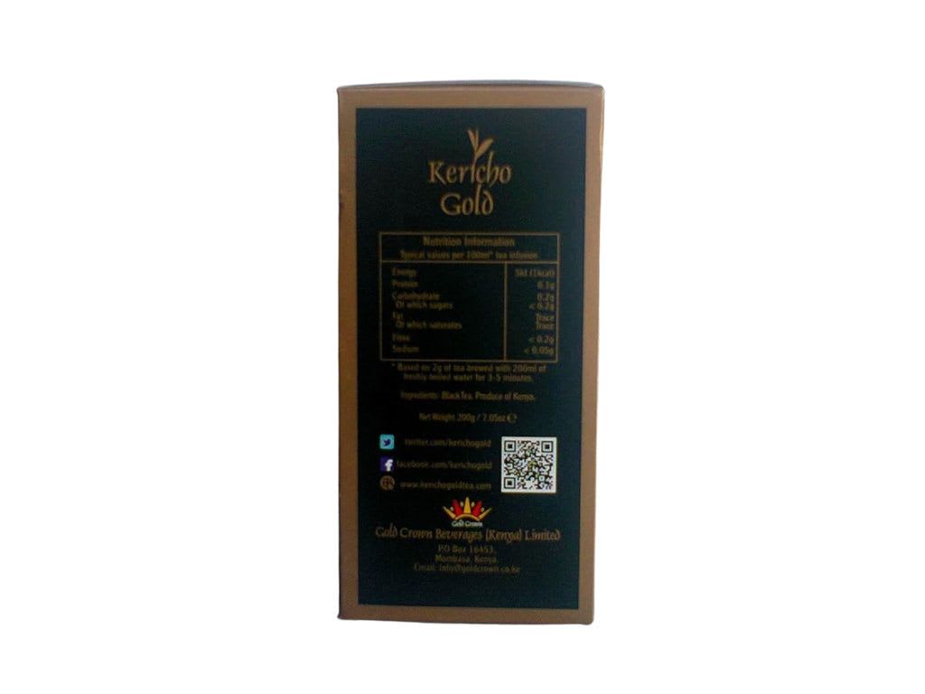 KENYA KERICHO 100 UNIT ROUND TEA BAGS 55079