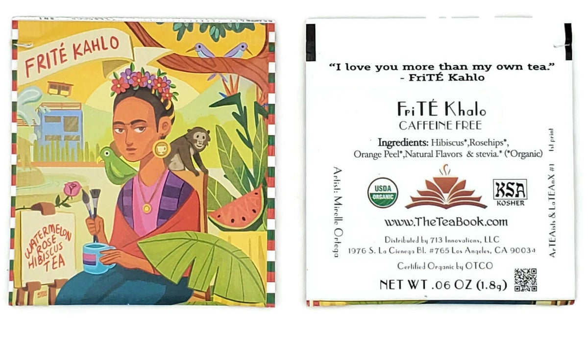 FriTÉ Khalo - Organic Watermelon Rose Hibiscus Tea FK100