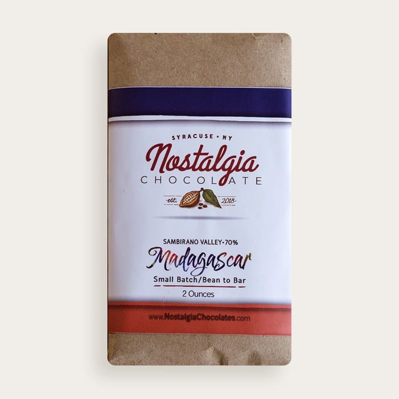 Nostalgia Chocolates Madagascar Sambirano Valley 70%