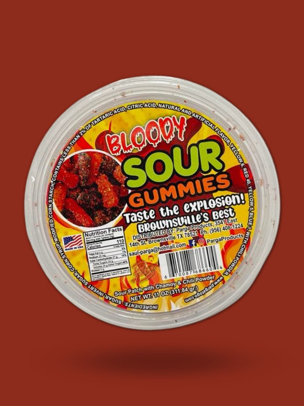 Bloody Sour Gummies 10670087686618-24ctMastercase