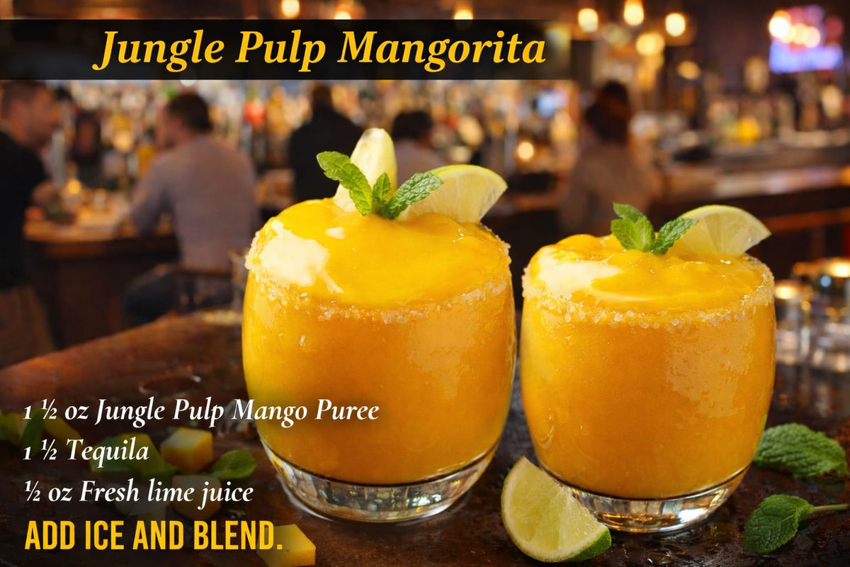 Puree Mix from Costa Rica for Cocktails and Desserts JGLPMGO