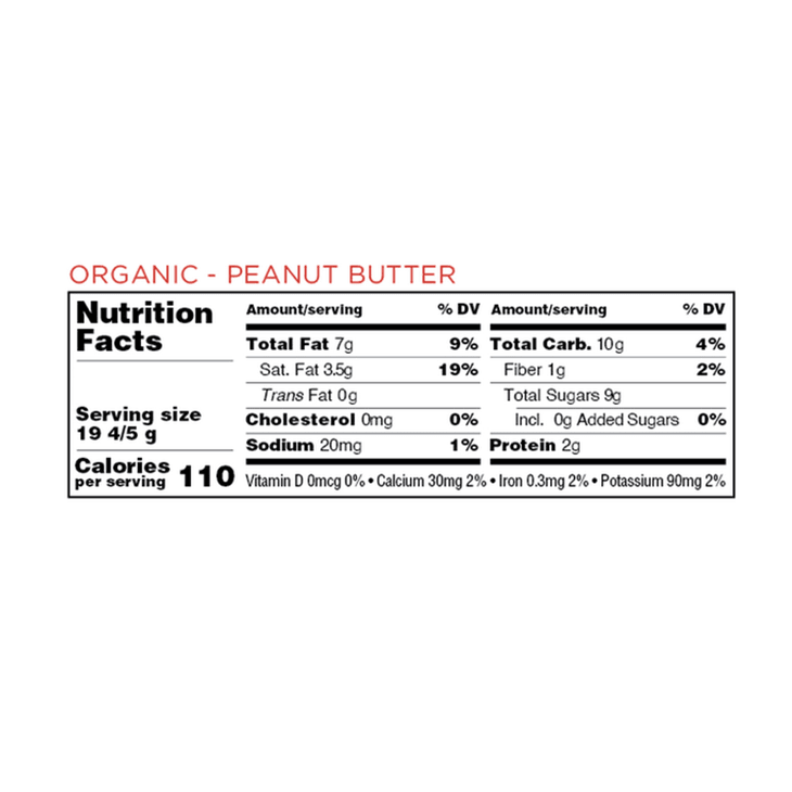 Organic Peanut Butter & Milk Chocolate Mini Bars, 0.7 oz 006