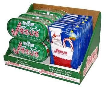 Scripture Candy Christmas Sampler Jesus Tin & Stocking