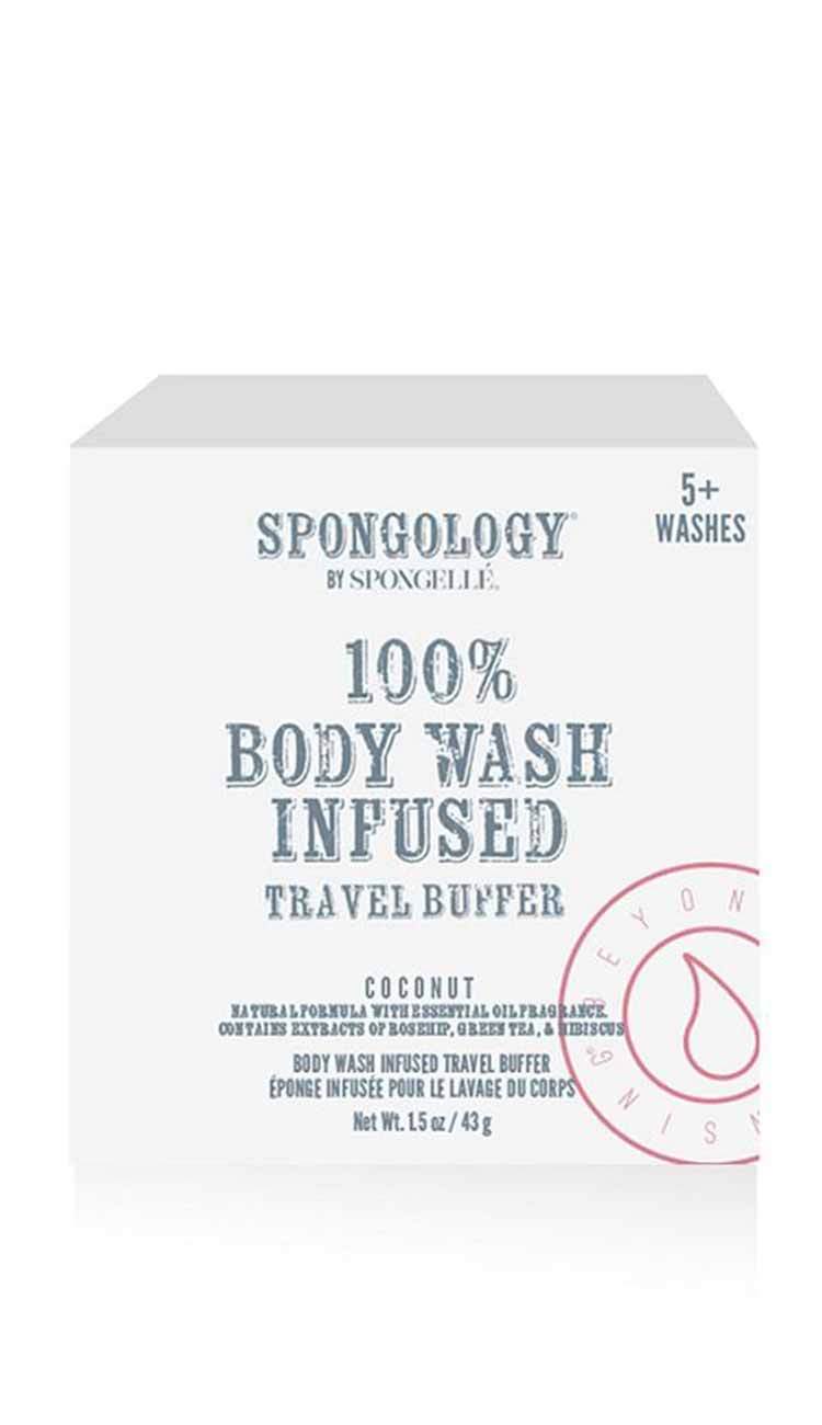 Spongology Tampón de viaje 100% infundido - Coco