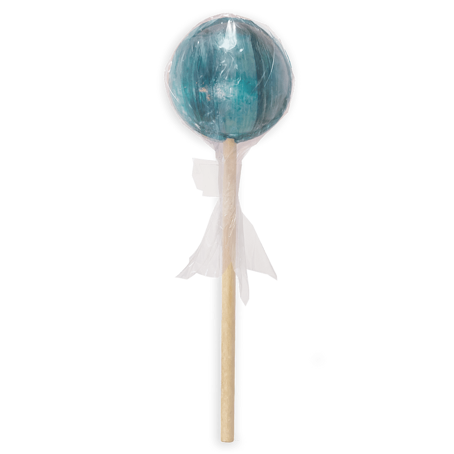 Startup Candy Co. Blue Raspberry Jumbo Pop - Wrapped