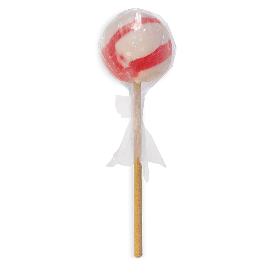 Startup Candy Co. Cherry Jumbo Pop - Wrapped