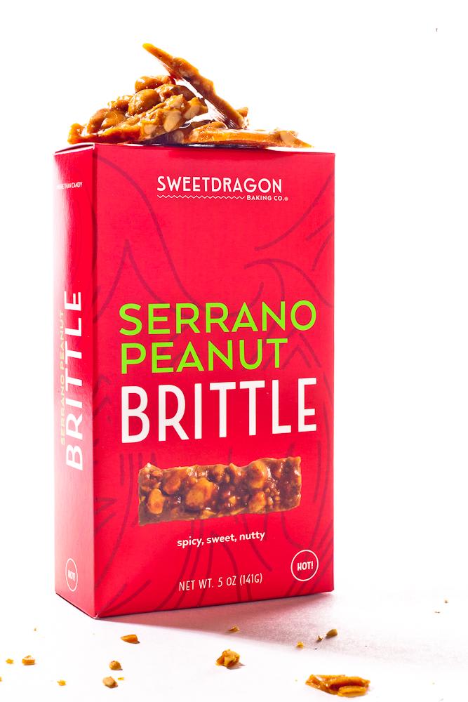 Sweetdragon Baking Company Brittle Candy - Serrano Peanut