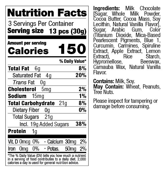Chocolate Confetti Small - 3.5 oz K1160