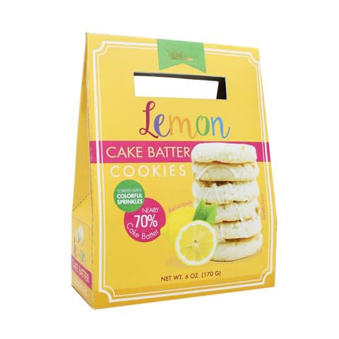 Too Good Gourmet Springtime Cake Batter Cookies - Lemon