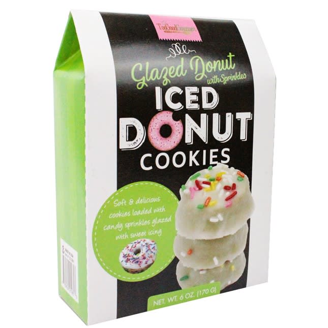 Too Good Gourmet Iced Donut Cookies - Cinnamon Roll