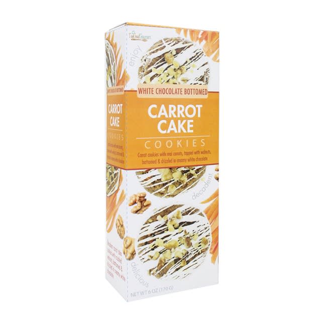 Too Good Gourmet Chocolate Bottomed Cookies - Carrot Cake