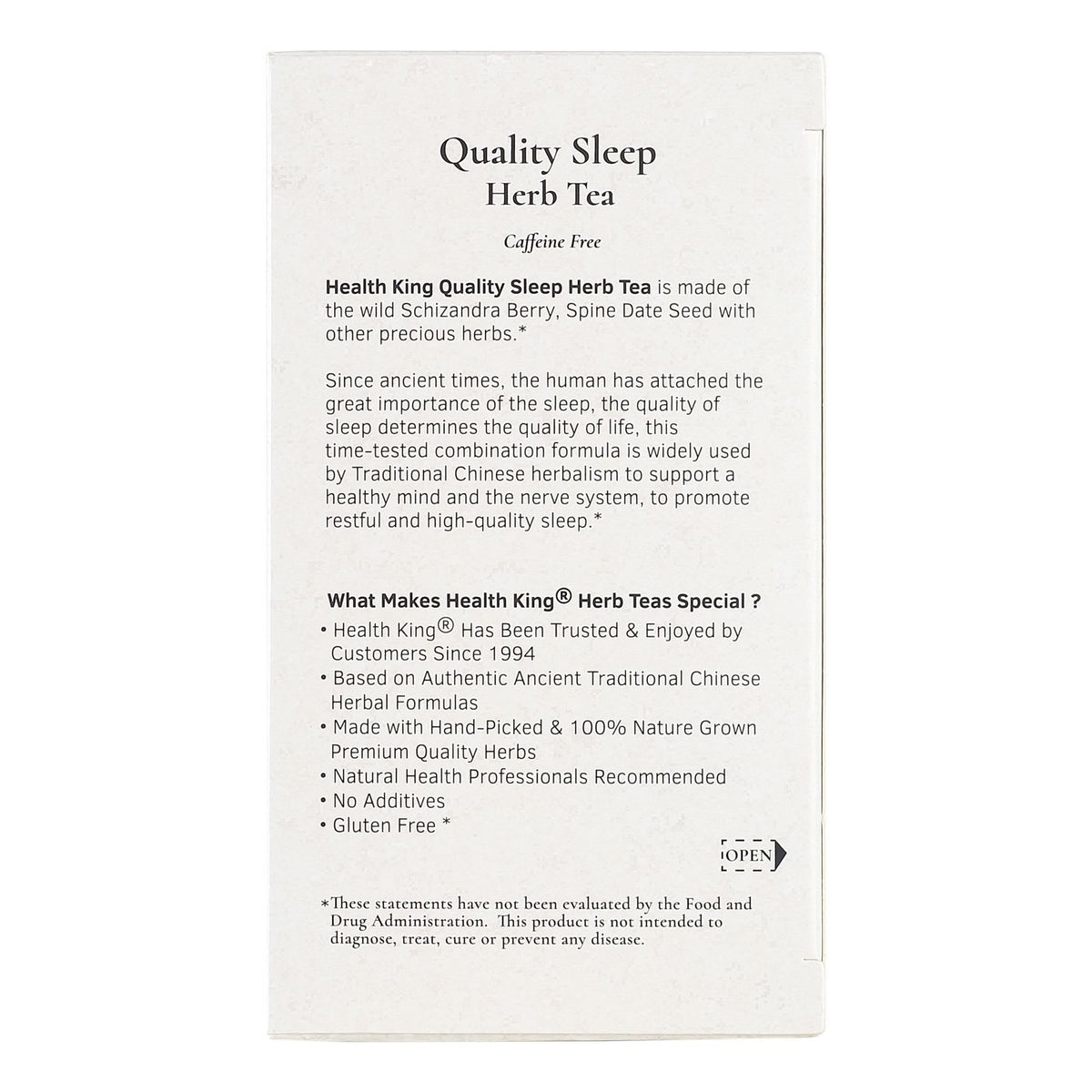 Quality Sleep Herb Tea