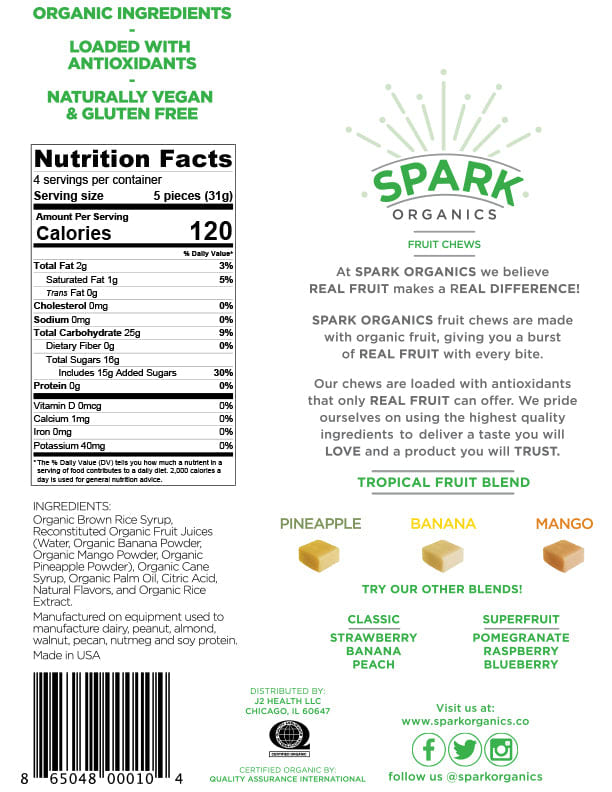 Organic Fruit Chews