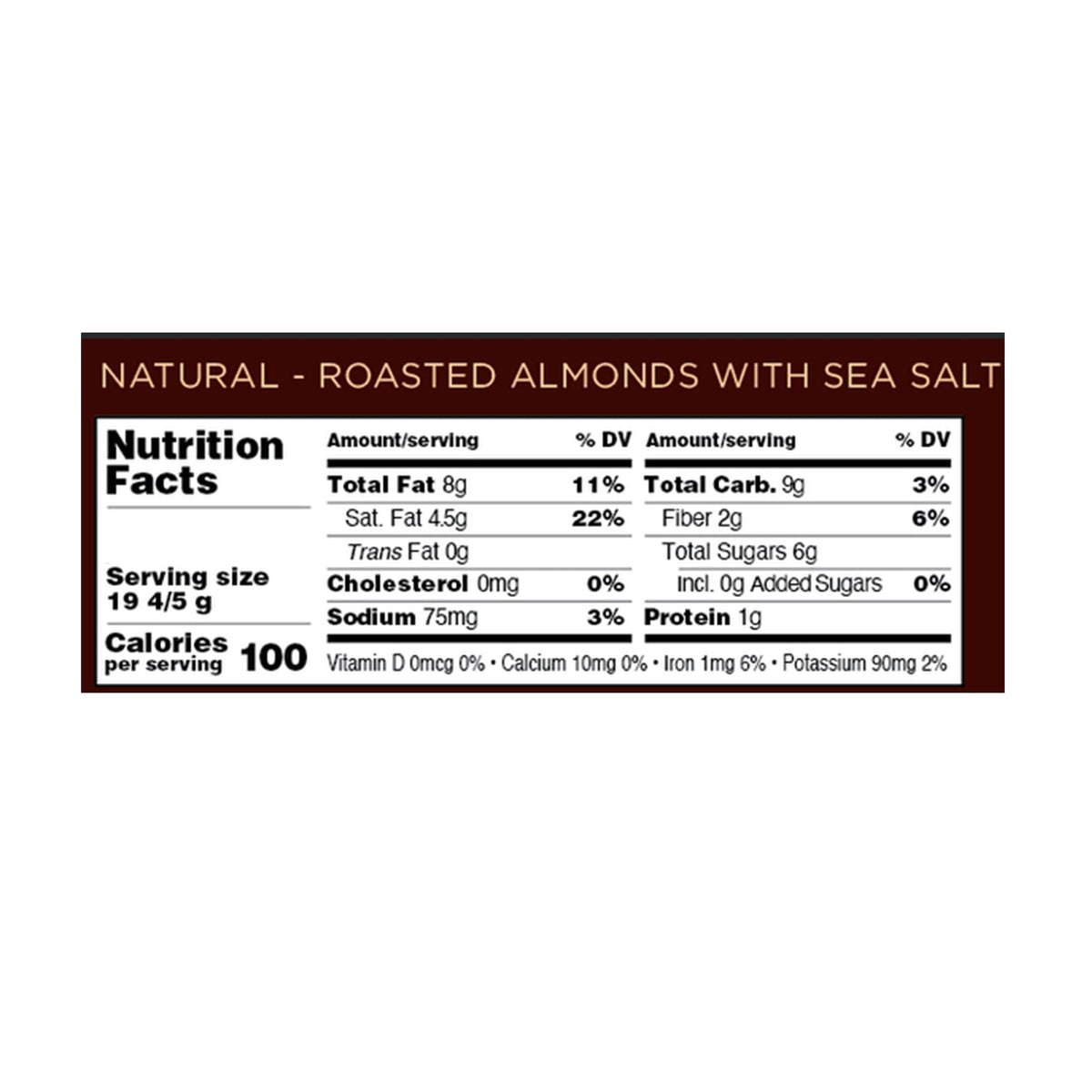 Natural Roasted Almond Dark Chocolate Mini Bars, 0.7 oz 030