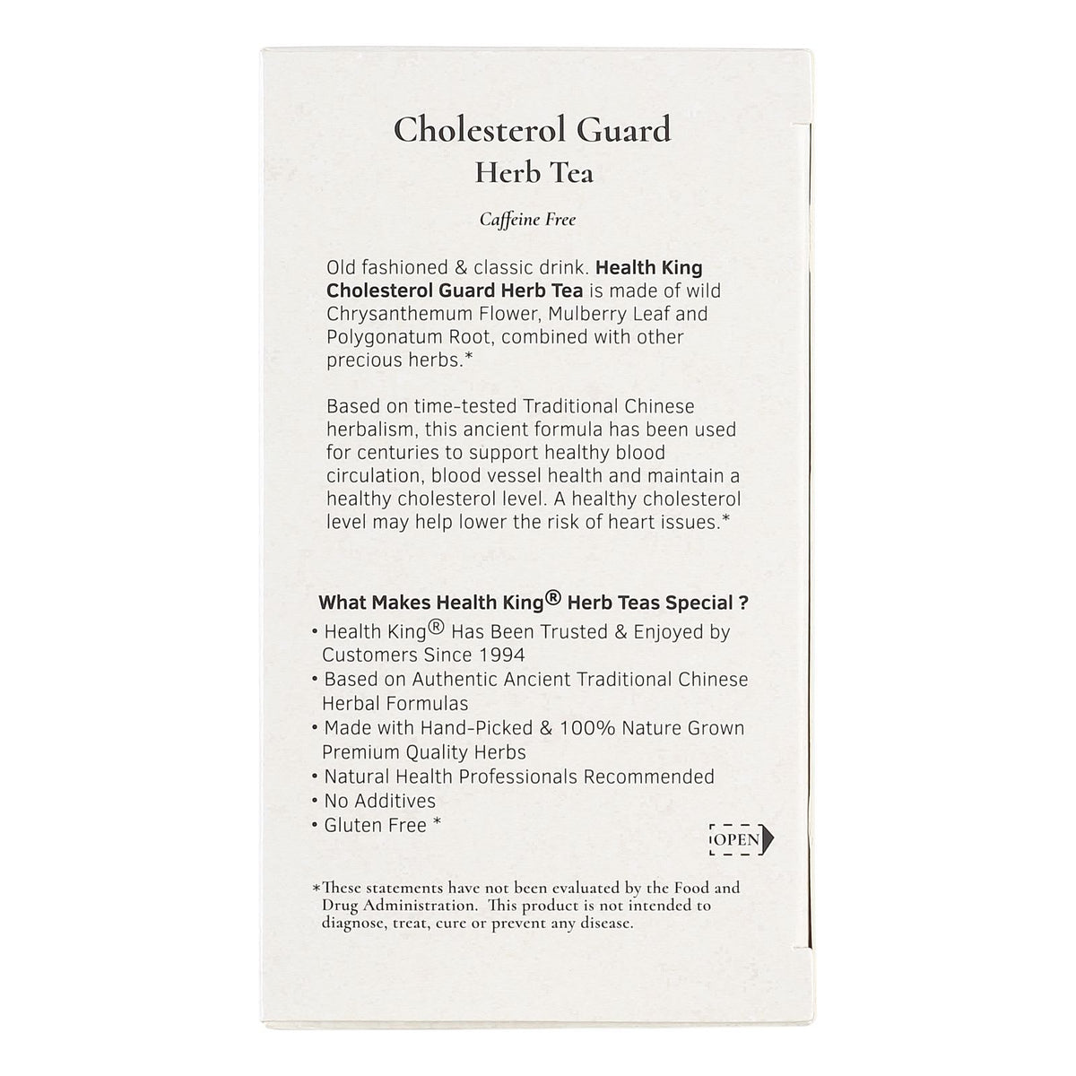 Cholesterol Guard Herb Tea