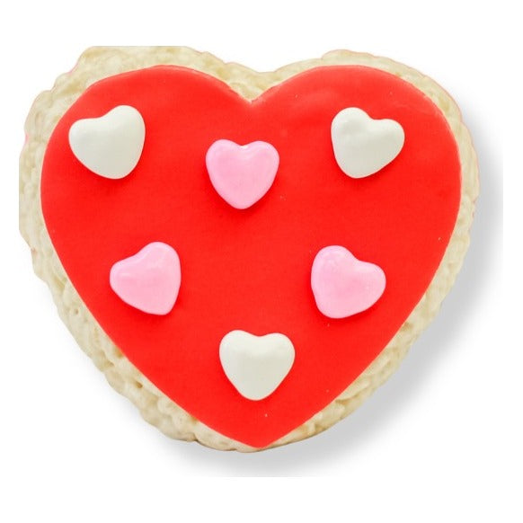 Creative Crispies Co. Heart with Candies Rice Crispie Treat, front of the package