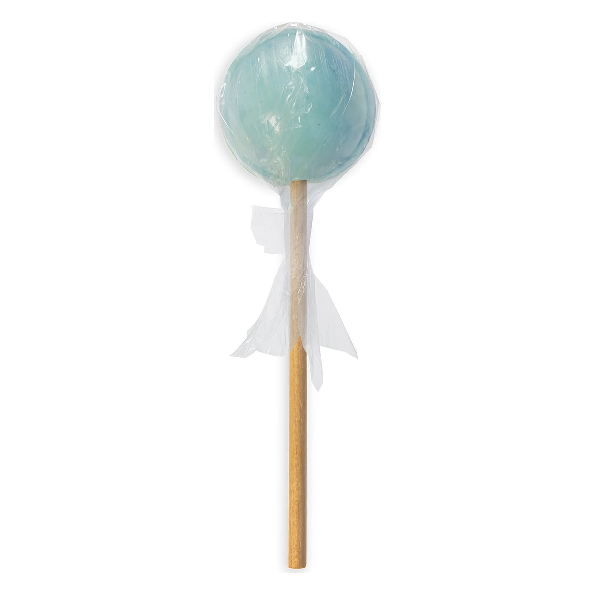 Startup Candy Co. Blue Crush Jumbo Pop, Wooden-Stick Lollipop, front of the package